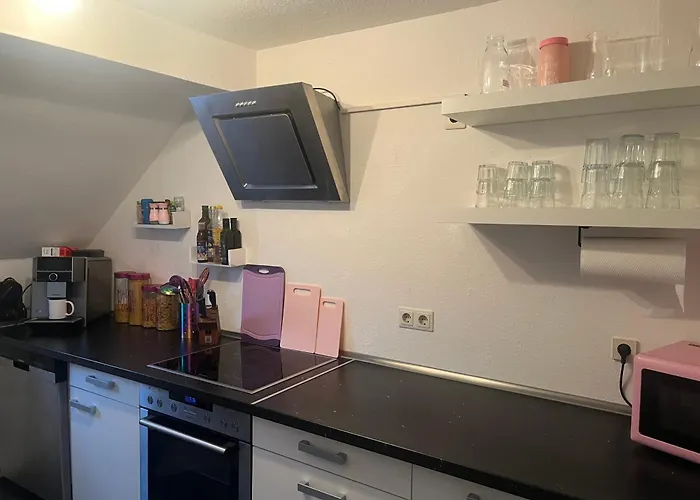 Проживание в семье Ruhige Wohlfuehloase Unterm Dach *